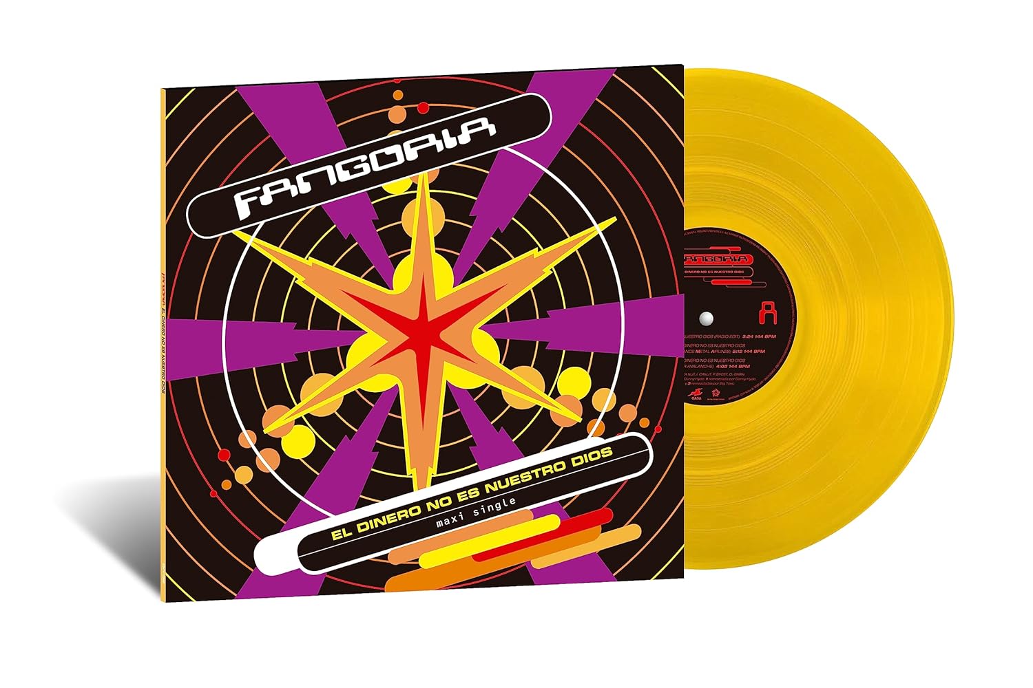 Fangoria "El Dinero No Es Nuestro Dios" 12" Amarillo 🟡