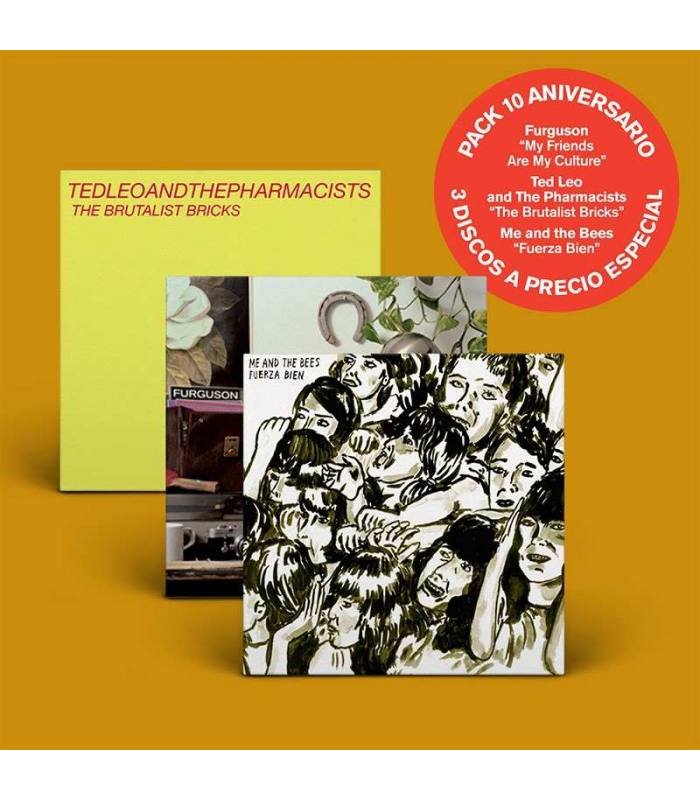 Pack 10ª Aniversario La Castanya 3 LP