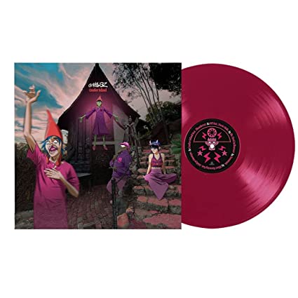 Gorillaz "Cracker Island" Neon Purple LP Limitado