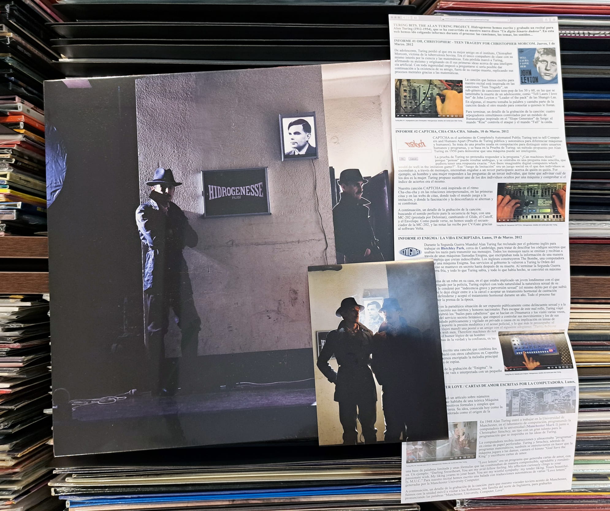 Hidrogenesse "Un Dígito Binario Dudoso" LP