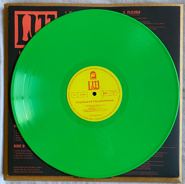 King Gizzard and the Lizard Wizard "LW vol. 3" LP (Limited Green)