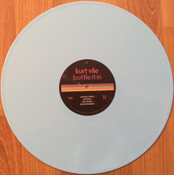 Kurt Vile "Bottle it in" Blue 2LP