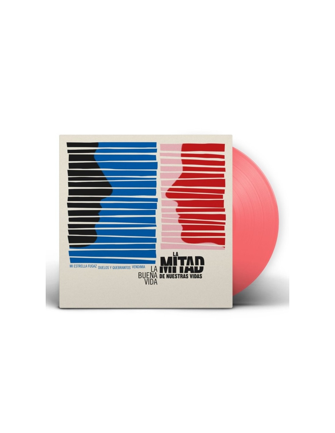 La Buena Vida "La mitad de Nuestras Vidas" LP Rosa