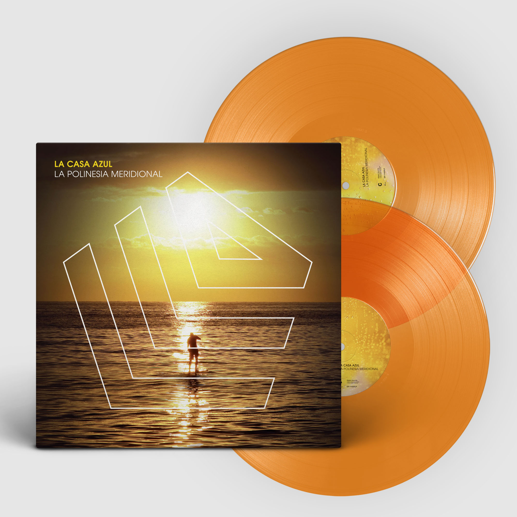 La Casa Azul " La Nueva Polinesia Meridional" Reedición 2LP 🟠🟠 Naranja