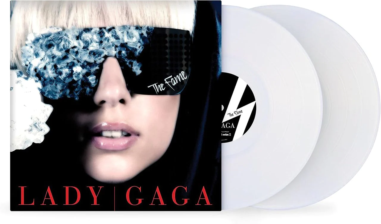 Lady Gaga "The Fame" Edición 15º Aniversario 2LP ⚪ Blanco Opaco