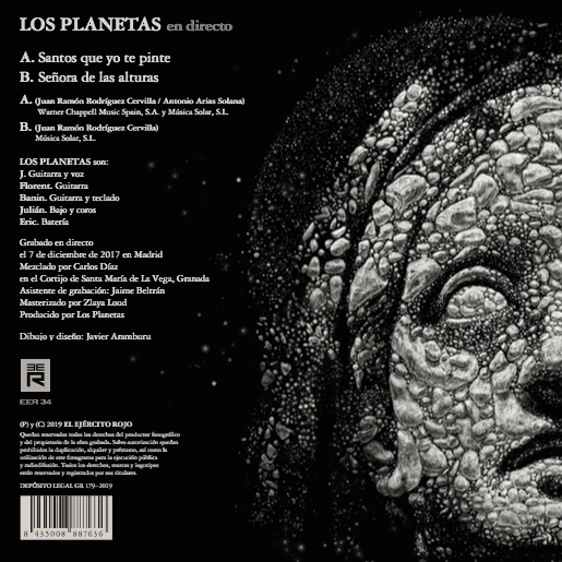 Los Planetas "En Directo" 7"