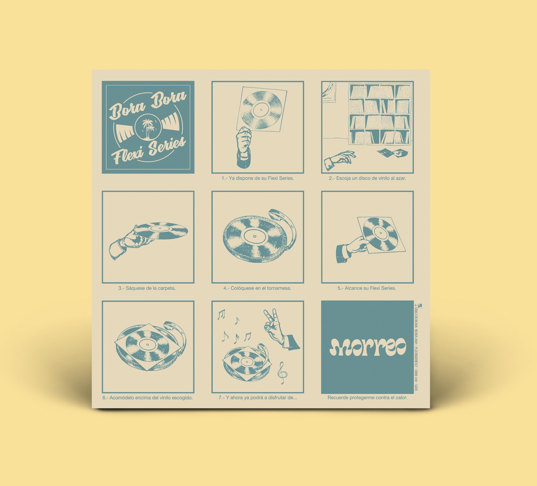 Morreo "Filete - Pesadilla Pop" Flexi disc