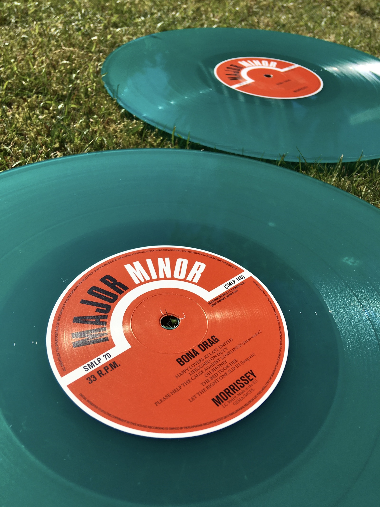 Morrissey "Bona Drag" Green Limited Edition 2LP