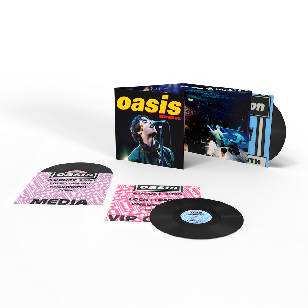 Oasis "Knebworth 1996" Gatefold 3LP
