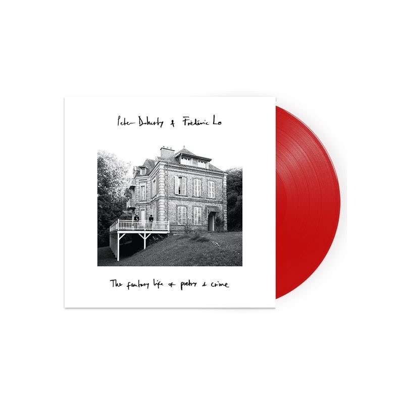 Peter Doherthy & Frederic Lo "The Fantasy Life Of Poetry & Crime" Red LP