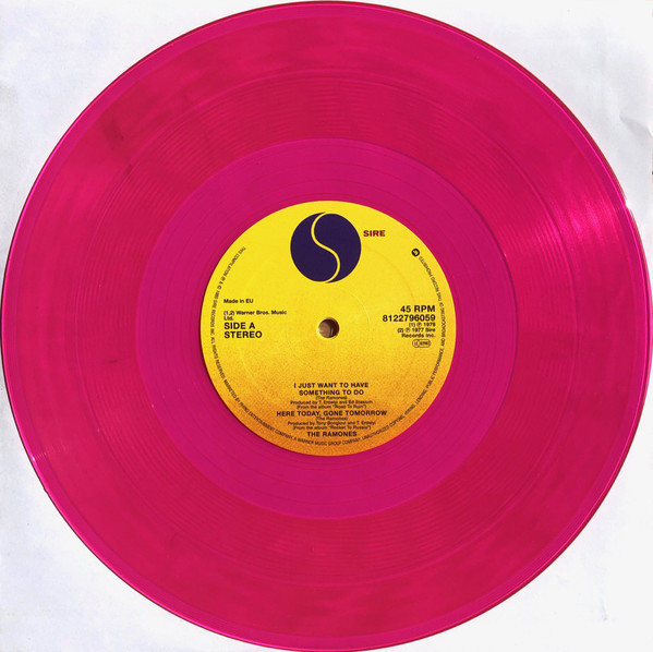 Ramones "Meltdown With The Ramones" Pink 10"