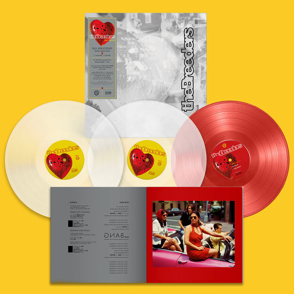 The Breeders "Last Splash" 30º Anniversary Special Edition 3LP 🔴🔴⚪