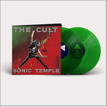 The Cult "Sonic Temple" 2LP 🟢 Transparent Green