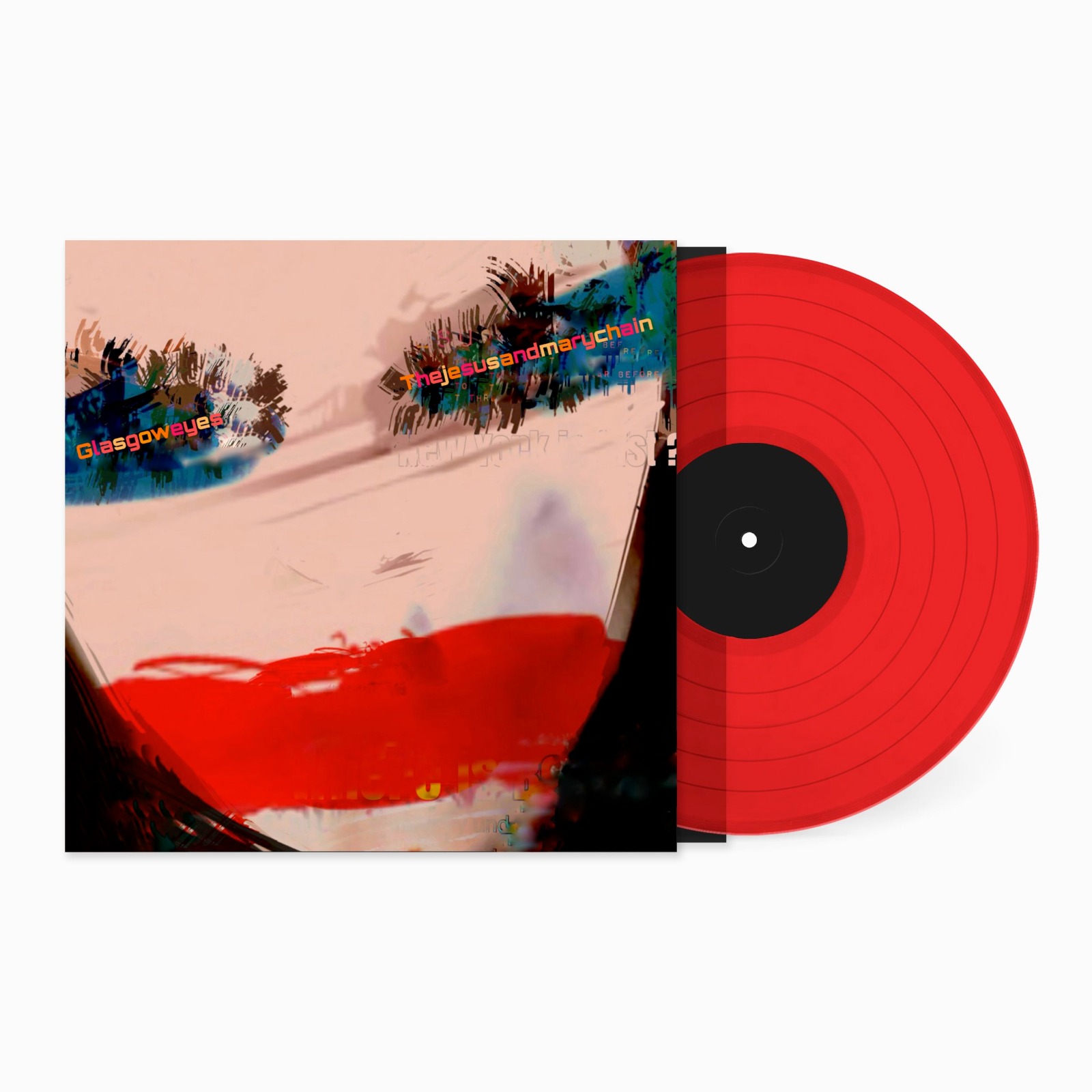 The Jesus And Mary Chain "Glasgow Eyes" Transparent Red 🔴 LP