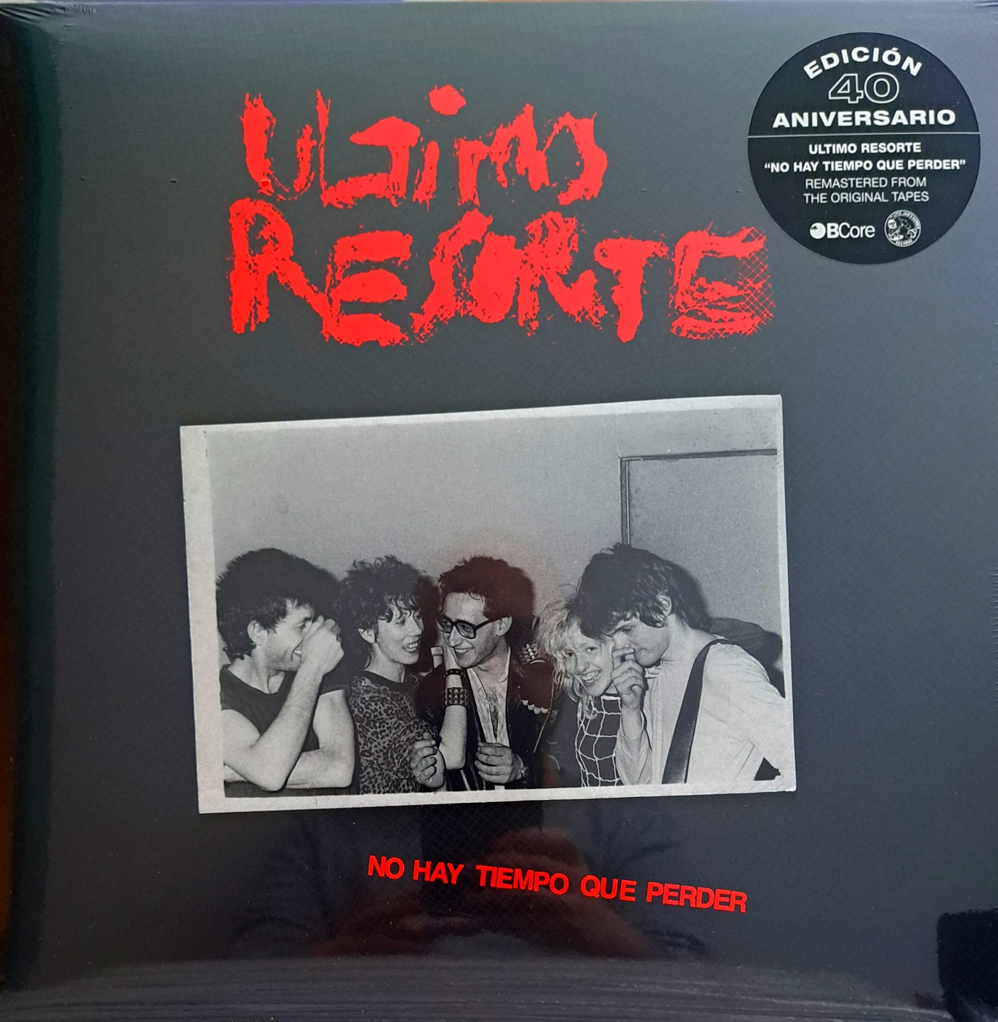 Último Resorte "No Hay Tiempo Que Perder" LP Edición 40 Aniversario