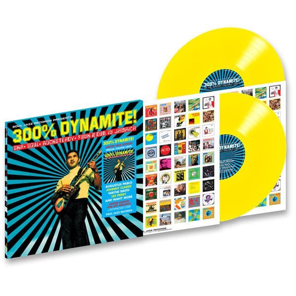 VA "300% DYNAMITE!" Yellow 2LP