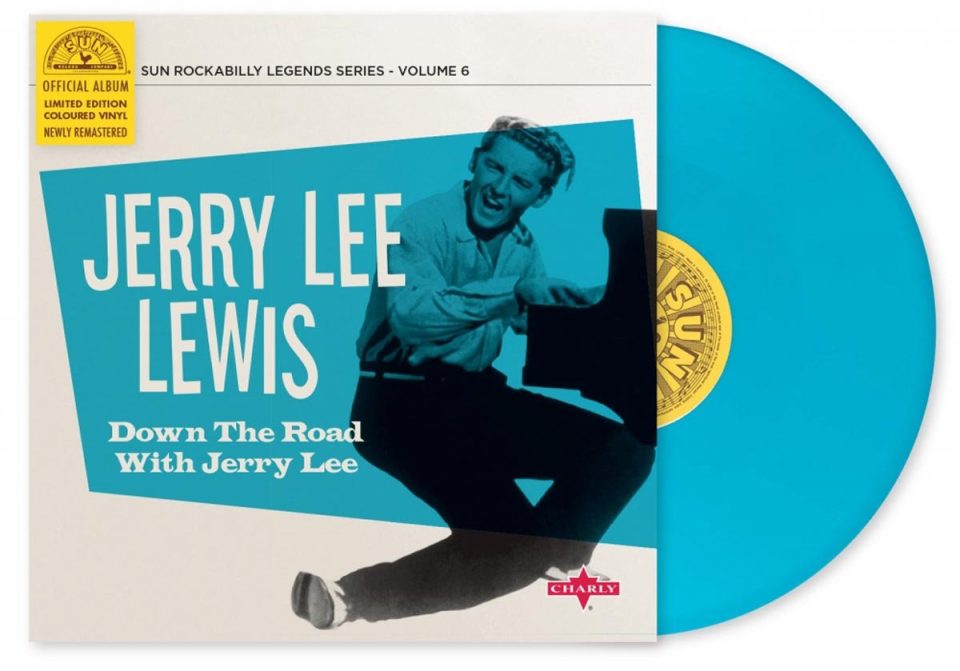 Jerry-Lee-Lewis-Down-The-Road-Whit-Jerry-Lee-Lewis-comprar-lp-online-cyan-blue