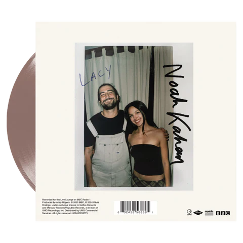 Olivia-Rodrigo-Noah-Kahan-Stick-Season-Lacy-FROM-THE-BBC-RADIO-1-LIVE-LOUNGE-RECORD-STORE-DAY-2024-COMPRAR-SINGLE-ONLINE.RSD