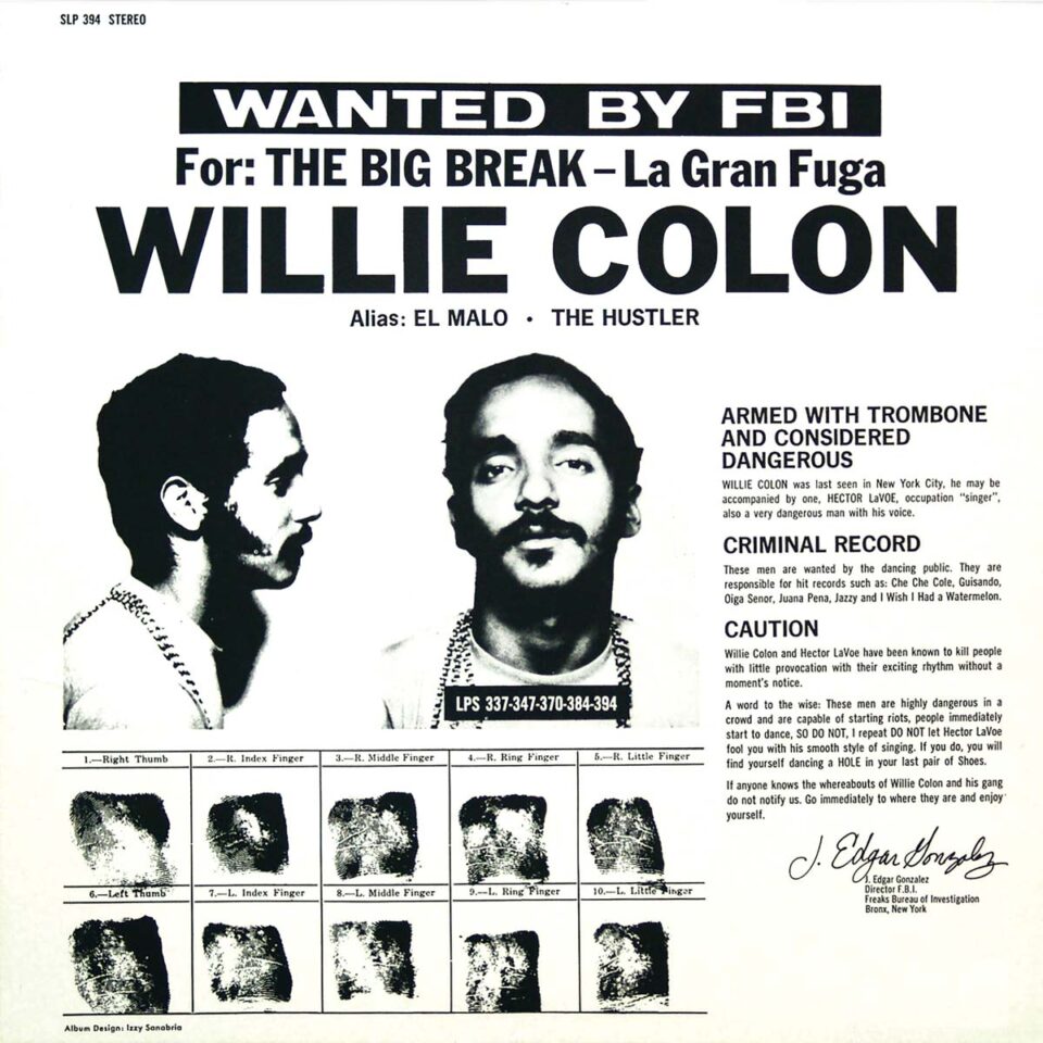 willie-colon-La-Gran-Fuga-The-Big-Break-comprar-lp-online